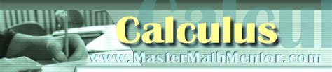 Mastermathmentor Solutions Calculus Ab