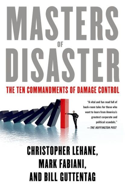 Read Online Masters Of Disaster The Ten Commandments Of Damage Control 