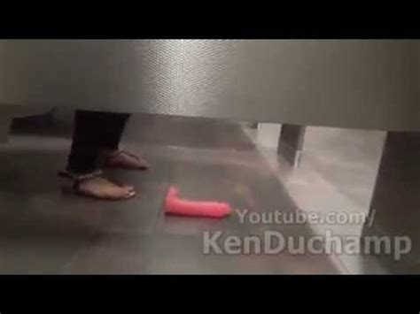 masturbating public bathroom