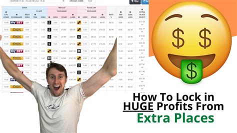matched betting extra places