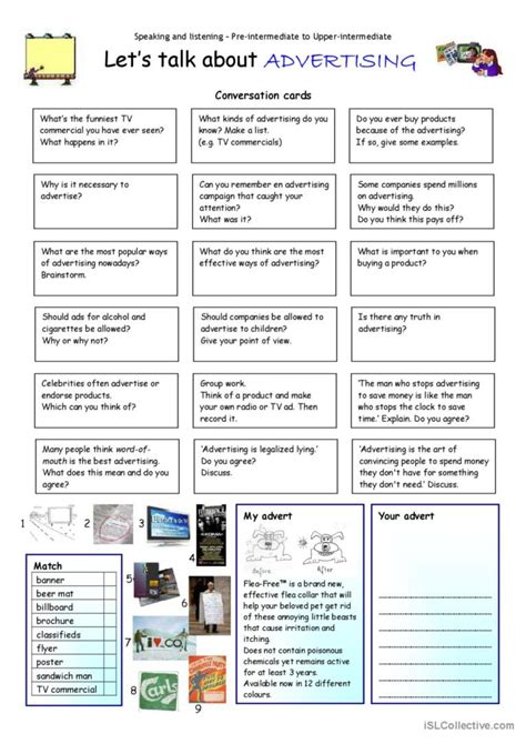 Matching Exercise Advertising Techniques Worksheet Esl Printables Advertising Techniques Worksheet - Advertising Techniques Worksheet