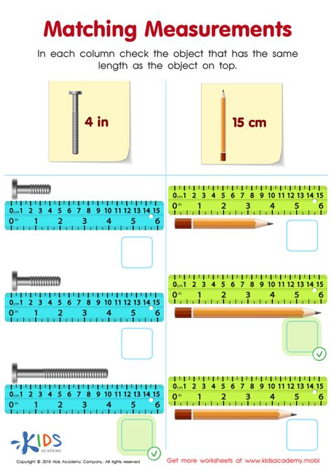 Matching Measurements Worksheet Answers And Completion Rate Measuring Match Up Worksheet Answers - Measuring Match Up Worksheet Answers