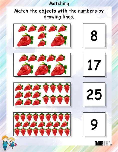 Matching Numbers To Objects Flashcards Teaching Resources Tpt Match Number To Objects - Match Number To Objects
