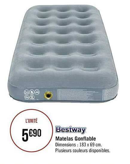 matelas gonflable geant casino!