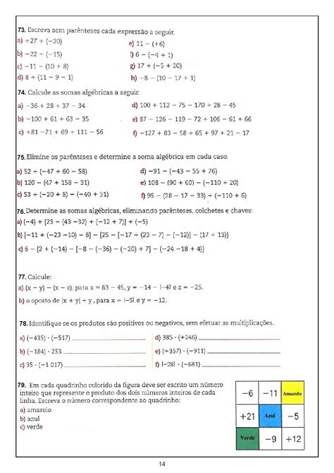 Matematica 7 Ano