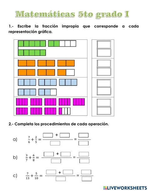 Matematicas 5 Grado