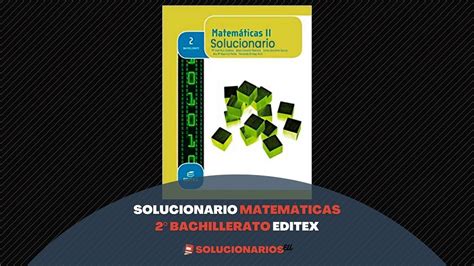 Download Matematicas 2 Bachillerato Editex 