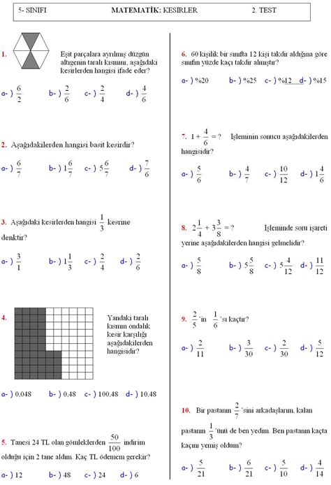 matematik 5.