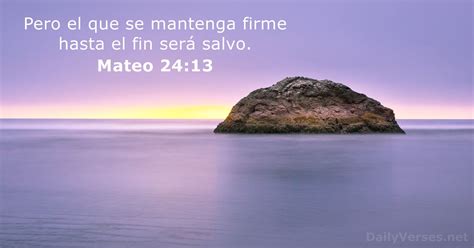 Mateo 24 13