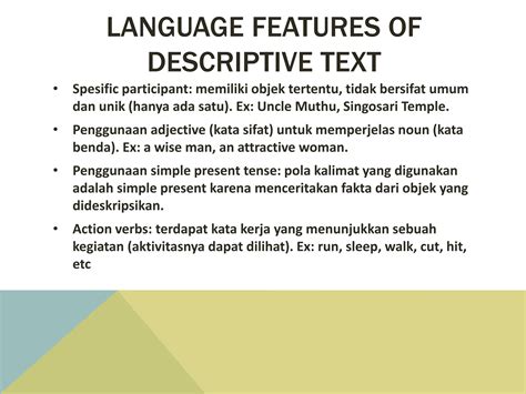 materi descriptive text | PDF GRADE 2 Student Handbook TH School