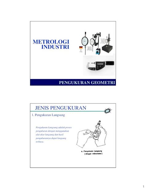 materi kuliah metrologi industri pdf