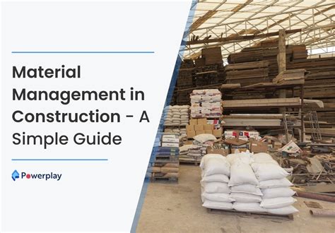 Material Management In Construction A Case Study