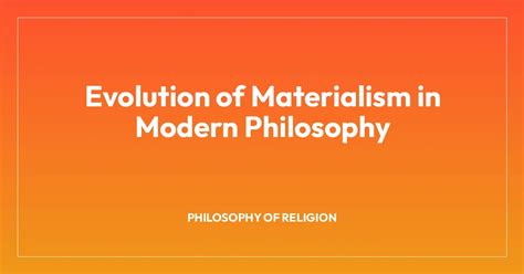 materialism