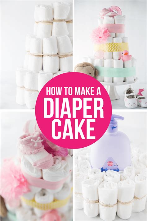 Materials For A Diaper Cake