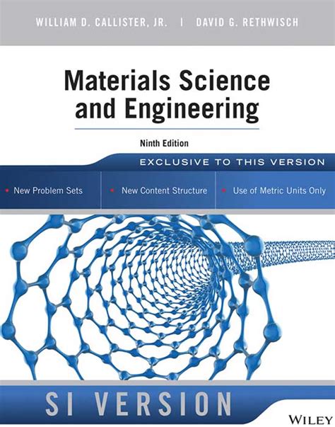 Materials Science And Engineering 9th Edition