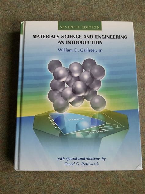 Materials Science And Engineering Callister 9th Edition