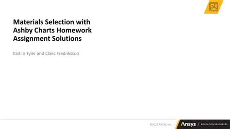Materials Selection Ashby Solutions