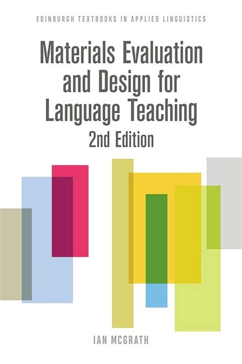 Full Download Materials Evaluation And Design For Language Teaching 1St 