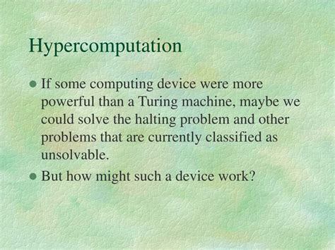Math 0209332 Hypercomputation Computing More Than The Turing More Than Math - More Than Math