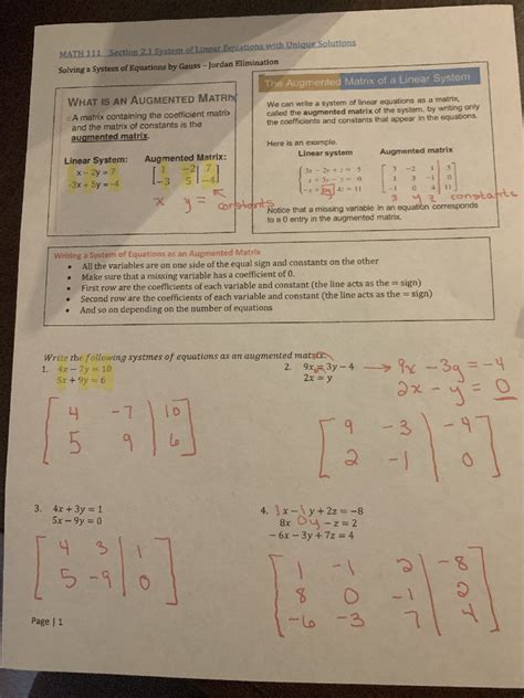 Math 111 Logic And Linear Algebra