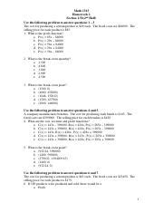 Math 1313 Homework 2 Uh