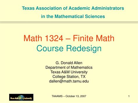 Math 1324 Finite Mathematics For Business Economics Life