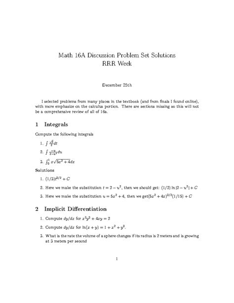 Math 16a