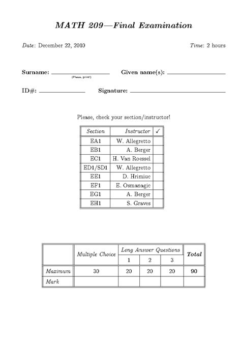 math 209 final exam university of phoenix