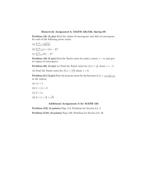 math 426 mathematics