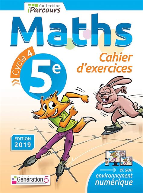 math 5e cahier d exercices