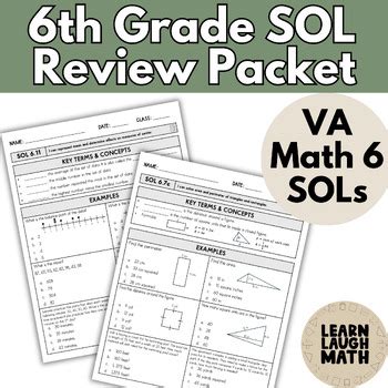Math 6 Sol Review