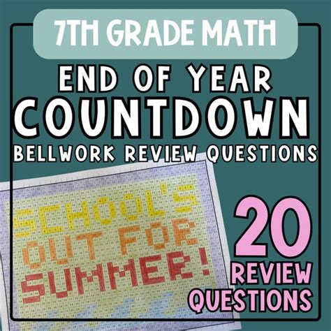 Math 7th Grade Countdown Week 1 Answers
