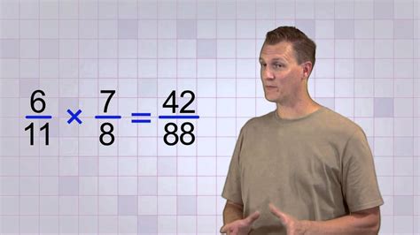 Math Antics Multiplying Fractions Youtube Multiplication Of Fractions - Multiplication Of Fractions