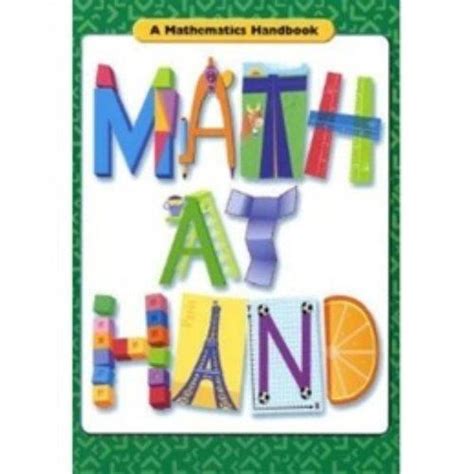 Math At Hand   Math At Hand A Mathematics Handbook By Great - Math At Hand