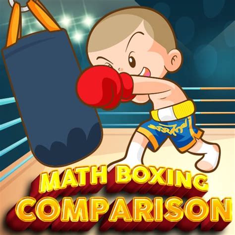 Math Boxing Comparison Game Moms Math Comparison - Math Comparison