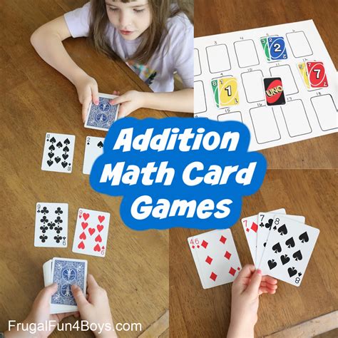 Math Card Games For Kids With A Playing Playing Cards Math - Playing Cards Math