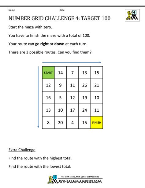Math Challenge Worksheets   Number Challenge Worksheets 99worksheets - Math Challenge Worksheets