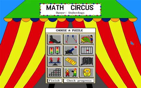 Math Circus Act 1 Play Free Circus Math - Circus Math