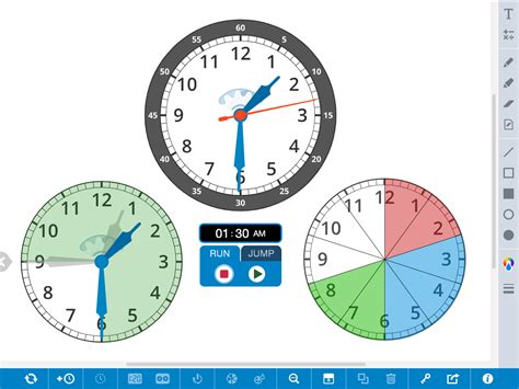 Math Clock The Math Learning Center Math Digital Clock - Math Digital Clock