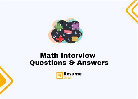 Math Coach Interview Questions
