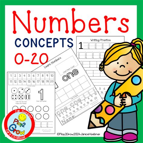 Math Concepts 1 2 3 Kindergarten Kids Numbers And Math - Kids Numbers And Math