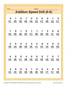 Math Drills For Second Grade   Speed Drills For Math Practice Review - Math Drills For Second Grade