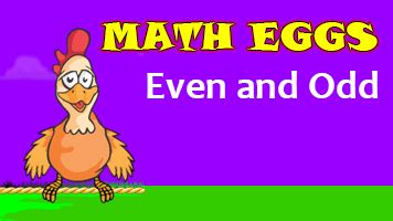 Math Eggs Even Amp Odd Numbers On Primarygames Eggs Math - Eggs Math