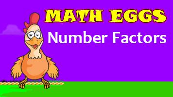 Math Eggs Factoring Numbers On Primarygames Com Eggs Math - Eggs Math