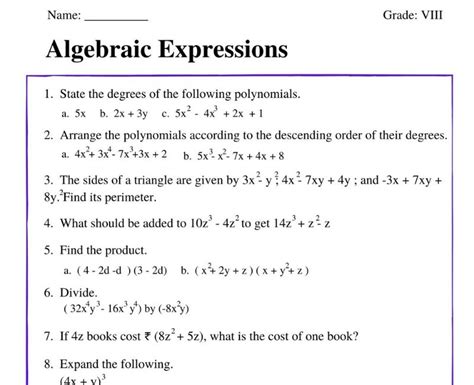 Math Expressions Free Pdf Download Learn Bright Expression Vocabulary Math - Expression Vocabulary Math