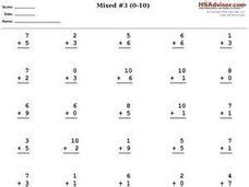 Math Fact Cafe Free Worksheets K 5 Worksheets 5 Facts Math - 5 Facts Math
