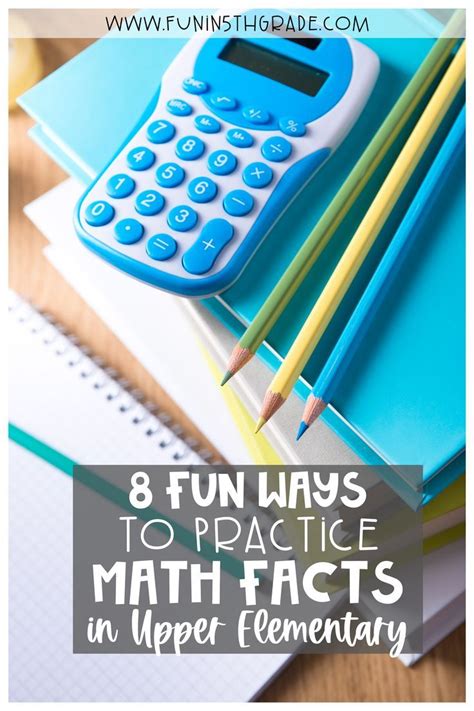 Math Facts 8 Ways To Practice Fun In 8 Math Facts - 8 Math Facts