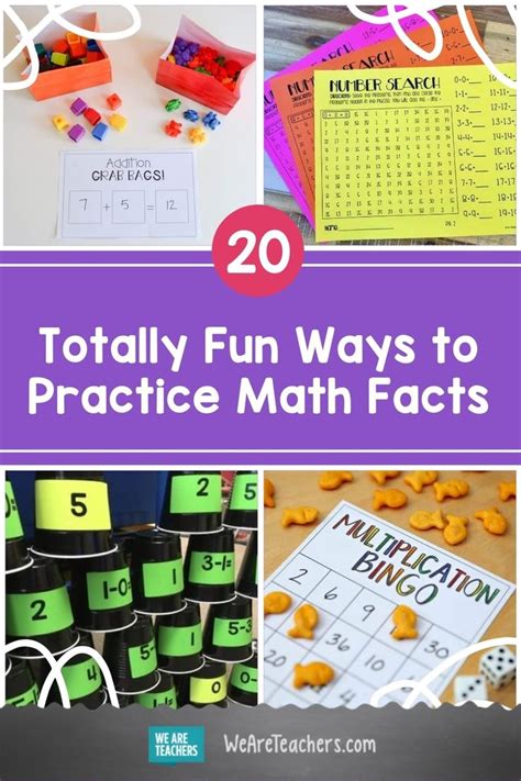 Math Facts Practice 43 Fun Games And Activities Fast Math Facts - Fast Math Facts