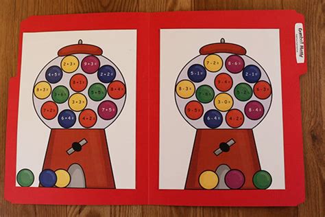 Math File Folder Game Grade 1 File Folder Games
