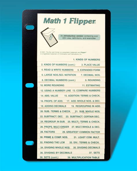 Math Flippers Exodus Books Math Flipper - Math Flipper